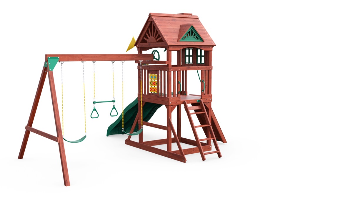 Double down swing set on sale